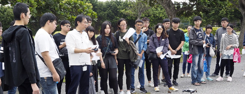 慈濟科技大學「航拍實務」課程，無人機前景看好。(20190110)