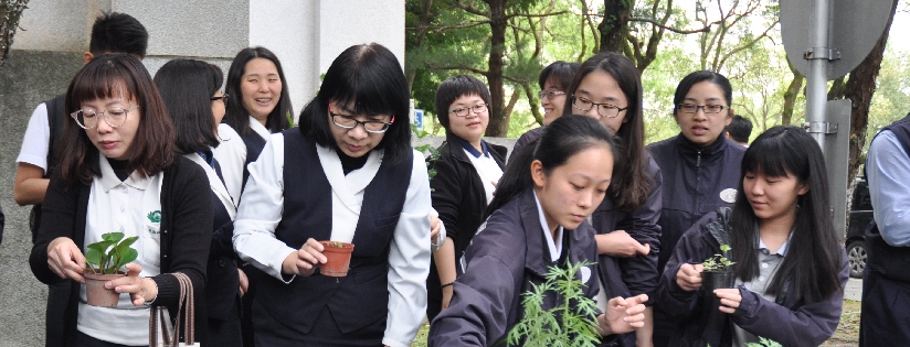 慈濟科技大學善用有機堆肥，植樹美化校園。(20190312)