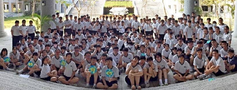 臺南慈濟高中在世界地球日當天舉辦與野共生護大地、環保學習跨領域系列活動。(20190422)