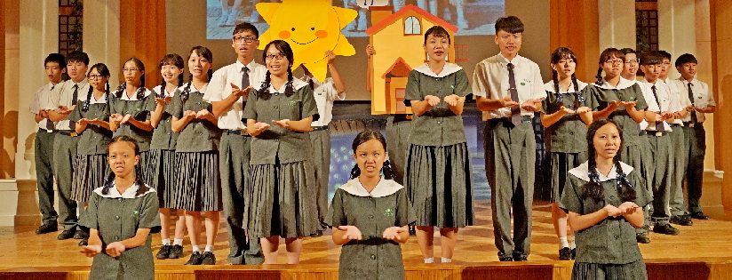 臺南慈濟高中妙手生華手語比賽，攜手共譜生命圓舞曲。(20190605)