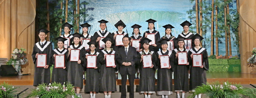 慈濟科技大學祝福學子展翅高飛，迎向未來。(20190531)