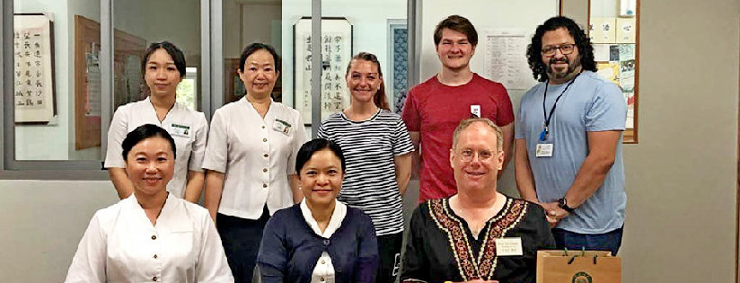 在慈濟大學學華語做志工，美國伊利諾大學師生收穫多。(20190625)