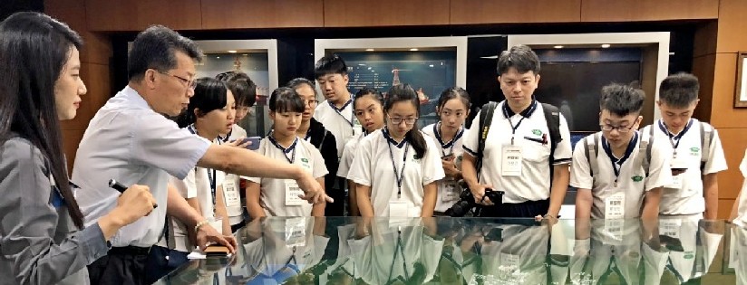 臺南慈濟高中與花蓮慈大附中，一同至韓國釜山學習韓國文化及空拍科技。(20190702)