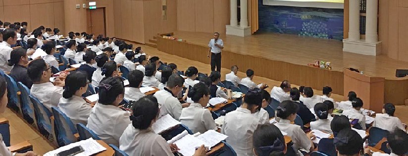 臺南慈濟高中辦理國際教育科際整合研習，教師群受益良多。(20190702)