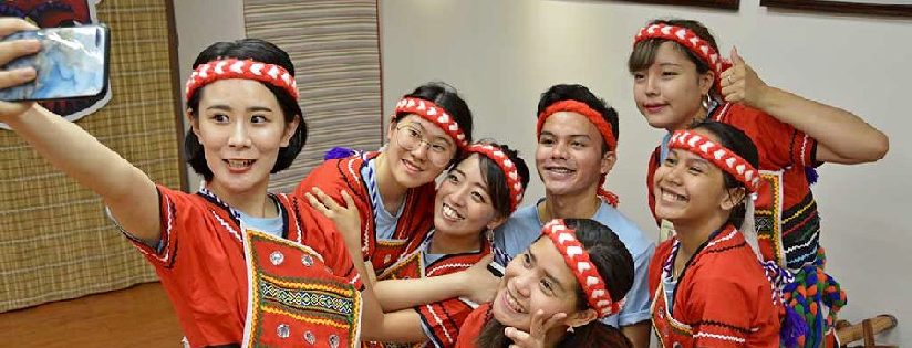 慈科大跨文化課程，吸引4國25師生首度來台。(20190816)