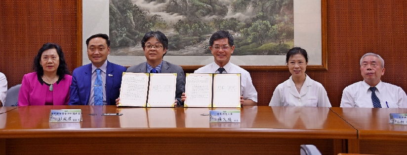 慈濟科技大學與台灣燒傷暨傷口照護學會簽約，讓學生提前學習業界的傷口照護技巧。(20190807)