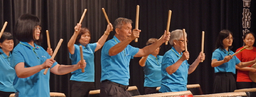 慈科大樂齡大學結業，阿公阿嬤演舞台劇。(20200613)