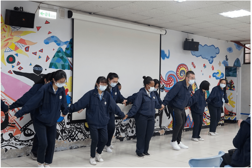 「視界藍圖」慈大國際接待服務隊到烏來服務