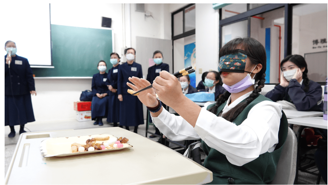 慈科大慈懿會以五感體驗傳達見苦知福