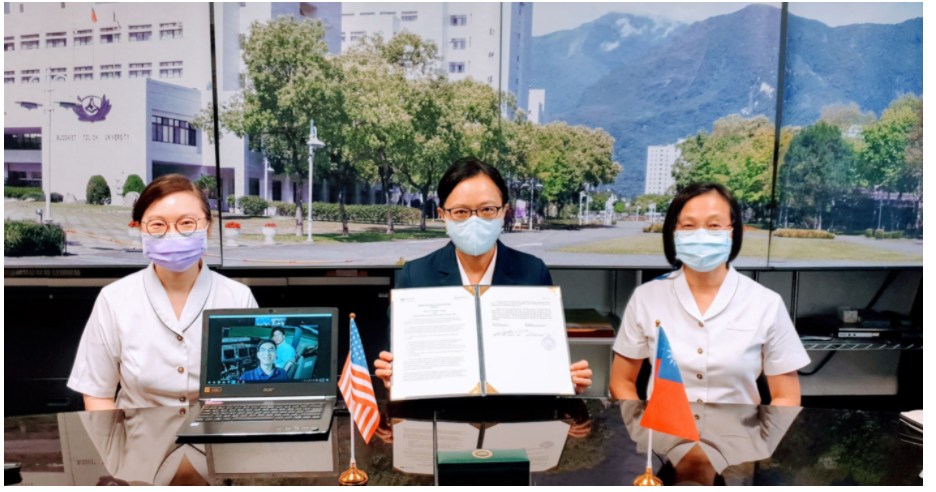 慈濟大學、堪薩斯州立大學簽訂交流合作備忘錄